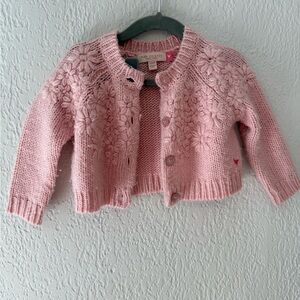 Pink Chicken Blush Knit Kids Cardigan